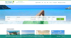 Desktop Screenshot of holidayswithaerlingus.com